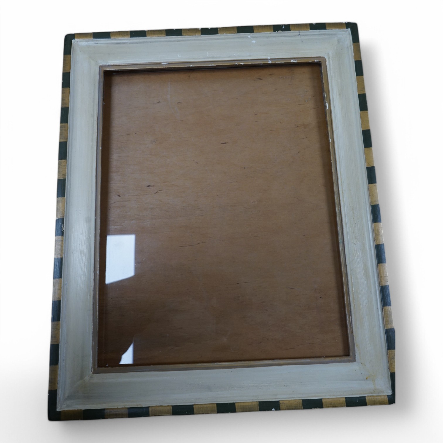 A 20th century painted picture frame, aperture size 37 x 29cm. Condition - fair